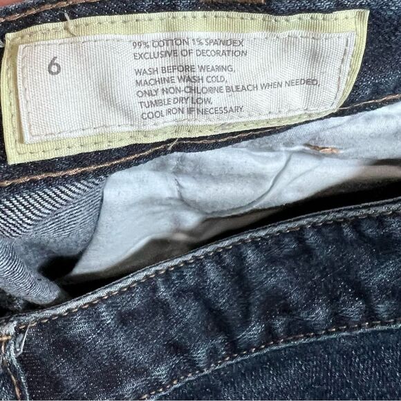 Ann Taylor Loft slim bootcut jeans size 6 - Picture 5 of 6